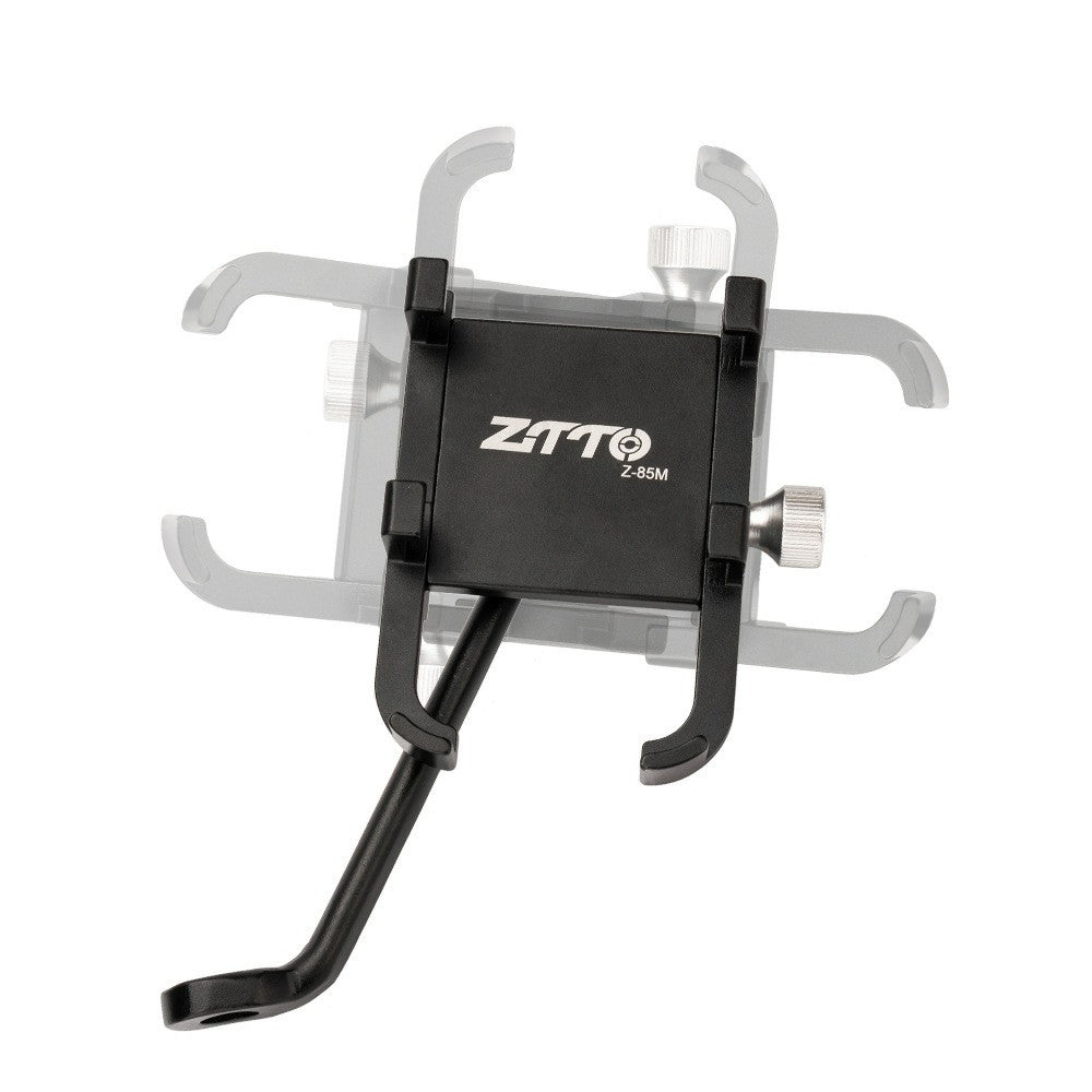 ZTTO Z-85M Motorcycle Bicycle Rear Mirror Mount Phone Holder Aluminum Alloy Shockproof Phone Bracket ZTTO Z-85M Motorcycle Bicycle Rear Mirror Mount Phone Holder Aluminum Alloy Shockproof Phone Bracket